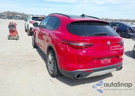 2018 Alfa Romeo Stelvio Ti Sport Awd из США, поврежденный, VIN ZASFAKNN8J7C03581